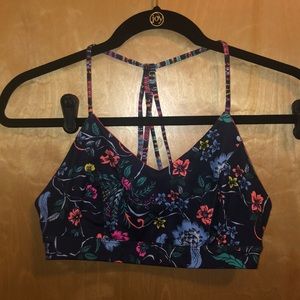Old Navy floral sports bra